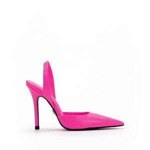 Hot Pink Slingbacks